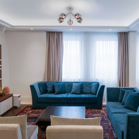 Потолочная люстра Eurosvet Marci 30164/5 хром 