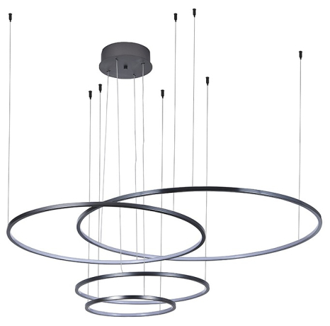 Подвесная люстра Newport LOREN 15104N/S mat.black 