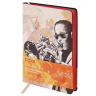 Нарушена упаковка!  <319110> Ежедневник недатированный B6 (127х186 мм), BRAUBERG VISTA, под кожу, гибкий, 136 л., "Jazz", 112119 (112119)