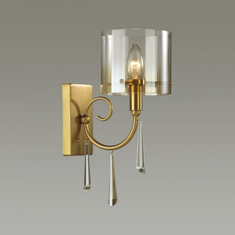 Бра Odeon Nicole с лампочкой 4886/1W+Lamps E14 Свеча 