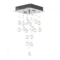 Потолочная люстра с лампочками Arti Lampadari Flusso H 1.4.20.615 N+Lamps