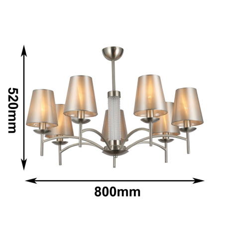 Люстра на штанге F-promo Velum 2906-7P 
