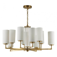 Люстра подвесная со светодиодными лампочками E27, комплект от Lustrof. №384130-643913