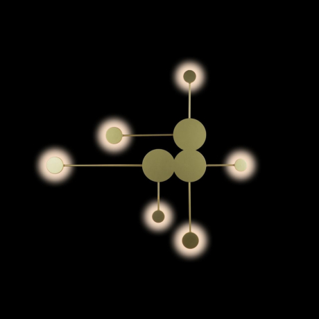 Накладной светильник Loft it Rays 10058GD 