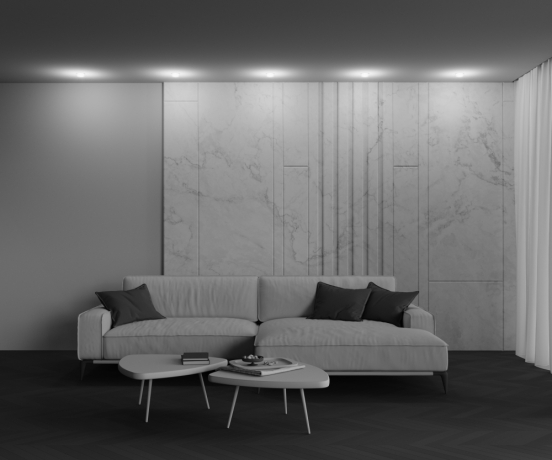 Встраиваемый светильник Maytoni Technical Nude DL065-12W3K-TRS-W 