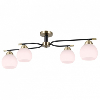 Потолочная люстра ILLUMICO LIBRA IL0638-4CSQ-24 AB BK LIBRA