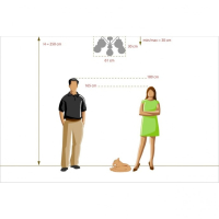 Люстра на штанге со светодиодными лампочками E27, комплект от Lustrof. №367724-674044