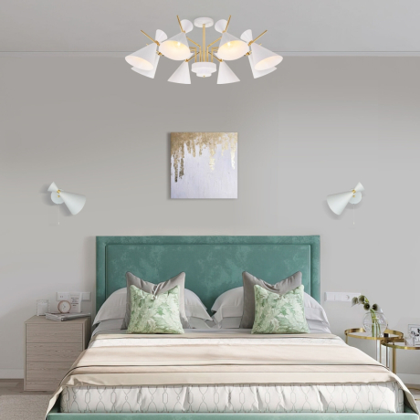 Потолочная люстра Eurosvet Apart 70114/8 белый 