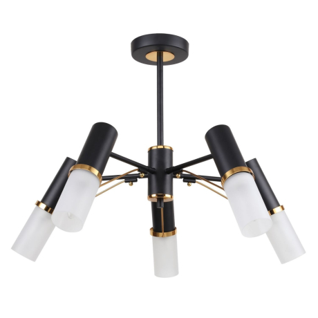 Люстра на штанге с лампочками F-Promo Viator 2558-5P+Lamps E14 Свеча 