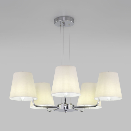 Подвесная люстра Eurosvet Amaretto 60155/5 хром 