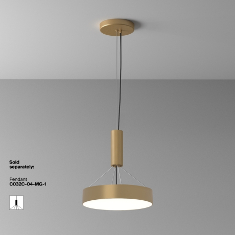 Накладной светильник Maytoni Technical Zon C032CL-36W4K-RD-MG 