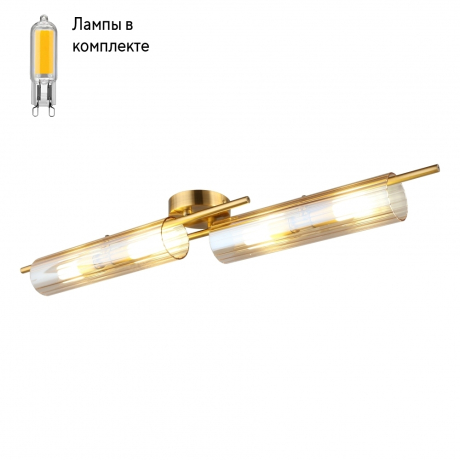 Светильник потолочный с Led лампочками в комплекте APLOYT APL.315.07.04+Lamps 