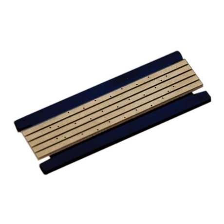 Декоративная плата для магнитного шинопровода Magic Track Donolux Short Plate DLM/X Black 