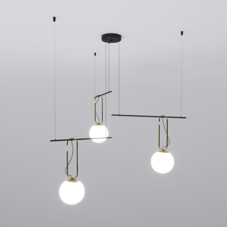 Подвесная люстра Eurosvet Riche 70143/3 черный 