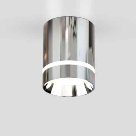 DLR021 9W 4200K хром Светильник точечный накладной светодиодный Elektrostandard 