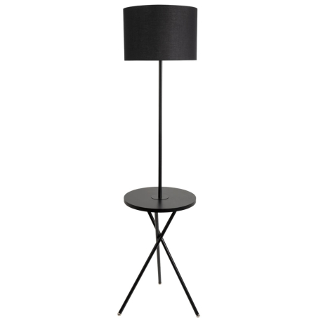 Торшер с полкой Arte Lamp Combo A2070PN-1BK 