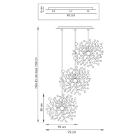 Подвесной светильник Lightstar Extra L3PR721132