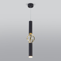 Подвесной светильник Eurosvet Lance 50191/1 LED черный/золото
