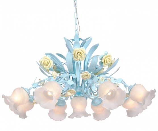 Подвесная люстра с лампочками Lucia Tucci Fiori Di Rose 184.8.1+Lamps 