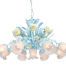 Подвесная люстра с лампочками Lucia Tucci Fiori Di Rose 184.8.1+Lamps 