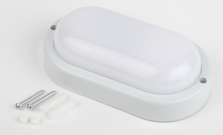 Cветильник светодиодный IP65 15Вт 1425Лм 6500К ОВАЛ ЖКХ LED SPB-202-0-65К-015 Эра (40/840) Б0047626