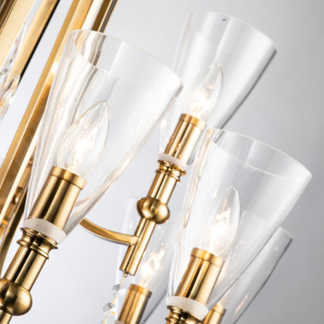 Подвесная люстра Favourite Lyra с поддержкой Маруся 2968-15P-М 