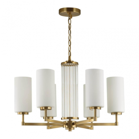 Люстра подвесная со светодиодными лампочками E27, комплект от Lustrof. №384132-643915 