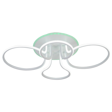 Потолочная светодиодная люстра с пультом ДУ Profit Light 6045/4B WHT 