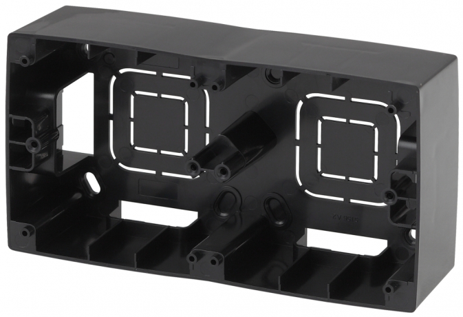 Коробка для накладного монтажа 2-постовая ЭРА 12 12-6102-06 Б0043175