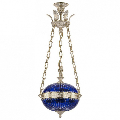 Подвесной светильник Bohemia Ivele Crystal 7100 71000P/30 GW Clear-Blue/H-1K Y8 FA4M 