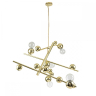 Подвесная люстра Indigo Saldo 11033/5P Gold 