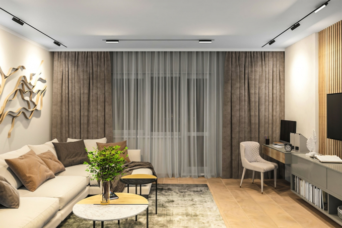 Накладной светильник Denkirs Smart DK8009-BK 