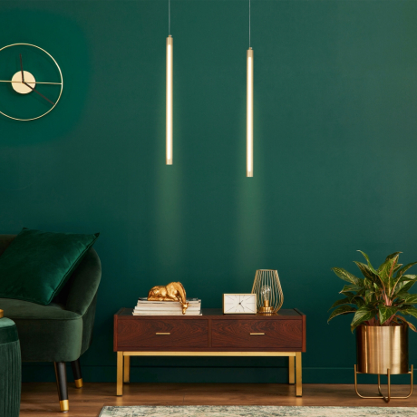 Подвесной светильник Eurosvet Strong 50189/1 LED матовое золото 