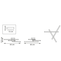 Потолочная люстра Lightstar Palla 739013