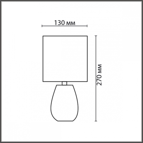 Настольная лампа декоративная Lumion ASELA 8159/1T 