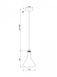 Подвесной светильник Freya Lizia FR8010PL-01GB