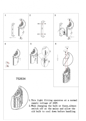 Накладной светильник Lightstar Acquario 752634 
