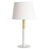 Настольная лампа декоративная Arte Lamp Connor A2102LT-1WH