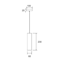 Подвесной светильник Divinare Cottero 2212/33 SP-5