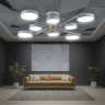 Люстра на штанге Ambrella Light FL FL516339 