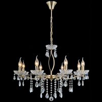 Подвесная люстра Illumico IL0265-8PSQ-24 AB CASTOR (1429163)
