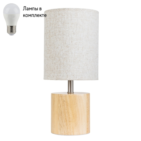 Настольная лампа в комплекте с лампочкой  Arte lamp A5036LT-1BR+Lamps 