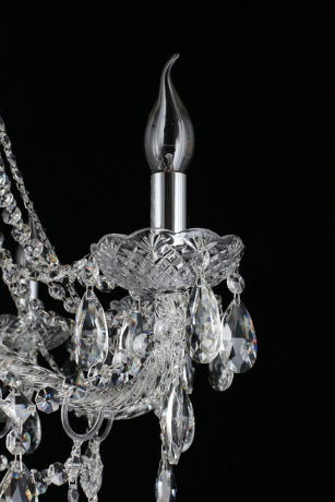 Люстра подвесная со светодиодными лампочками E14, комплект от Lustrof. №300025-657198 