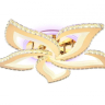 Потолочная диммируемая люстра с пультом ДУ Ambrella light Acrylica FA1724 