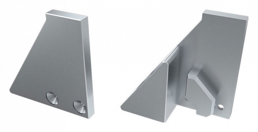 Заглушка для профиля с отверстием левая Arlight ALM 026729 