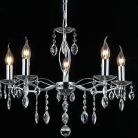 Подвесная люстра Illumico IL0266-5PSQ-24 CR CASTOR (1428961)