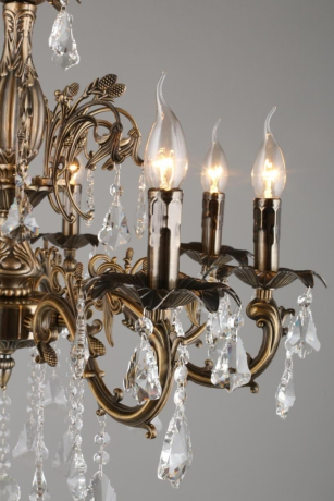 Люстра подвесная с лампочками Omnilux OML-30813-08+Lamps 