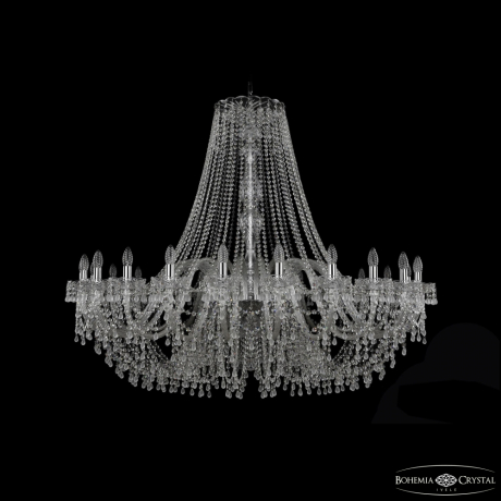 Люстра подвесная Bohemia Ivele Crystal 1410/24/530 Ni V0300 