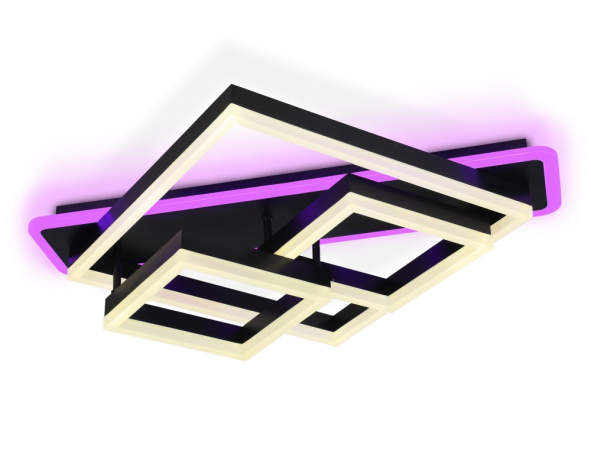 Потолочный светодиодный светильник с пультом Ambrella light ACRYLICA FA8533 