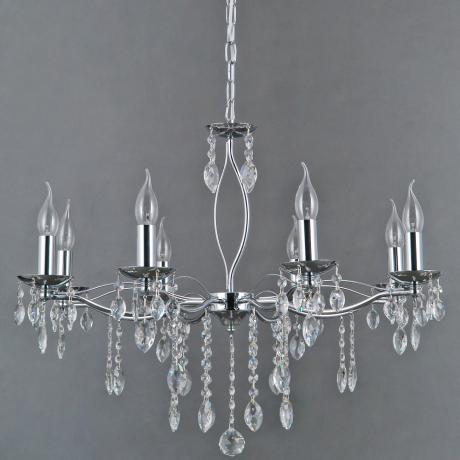Подвесная люстра Illumico IL0266-8PSQ-24 CR CASTOR (1428962) 